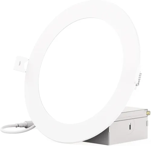 Vista 16 de INFIBRITE 4 pulgadas 3CCT seleccionable 9W 750LM Kit de luz de techo LED delgado, regulable, clasificación húmeda