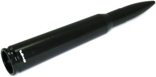 Vista 3 de VMS Racing Antena de bala negra calibre 50 en aluminio de calibre pesado compatible con Dodge Ram 1500 2500 3500 94-08