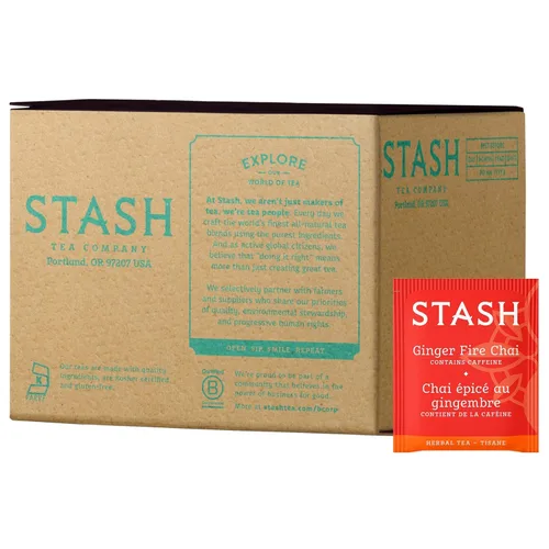 Vista 30 de Stash Té negro descafeinado Chai Spice Black Tea, caja de 100 bolsas de té (el embalaje puede variar)