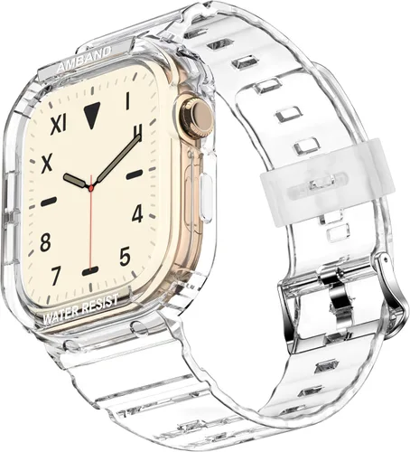 Vista 10 de amBand E1 Correa y Caja Resistente para Apple Watch – Compatible con Series 1–11, SE3/SE2/SE – y Ultra 3/2/1, Diseño Ligero a Prueba de Golpes