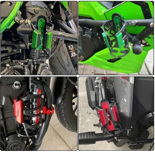 Vista 4 de Motorcycle Cup Holder for Y&AMAHA XMAX300 XMAX400 Xmax X-MAX 125 250 300 400 Motorcycle CNC Beverage Water Bottle Drink Cup Holder Mount