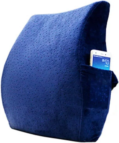 Lumbar Support Pillow for Office Chair, Ergonomic Design Orthopedic Backrest for Back Pain Relief, with Breathable 3D Mesh Cover