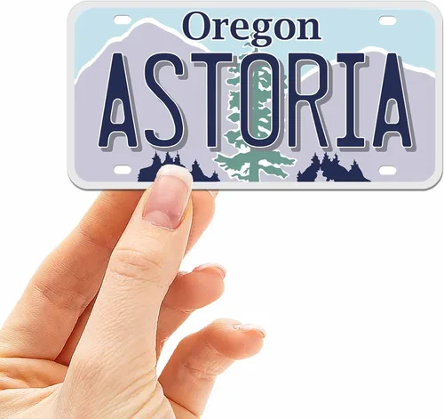 Vista 10 de Calcomanías de Matrícula de Oregon, Elige tu Ciudad del OR Adhesivo para Parachoques - Calcomanía del Noroeste del Pacífico para Hydroflask (Ashland)