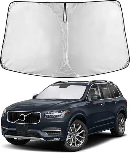 Vista 313 de EcoNour - Parasol plegable para parabrisas de Toyota Tacoma 2016-2025 2026, accesorios para camioneta de 2 puertas y 4 puertas, protector de visera
