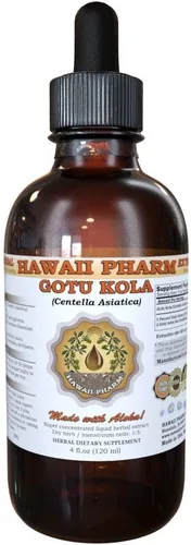 Vista 7 de Hawaii Pharm Extracto líquido de Gotu Kola, suplemento de tintura de Gotu Kola (Centella Asiatica) 2x2 oz