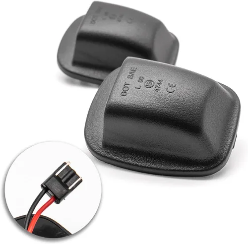 Vista 4 de Luces LED de matrícula compatibles con Nissan Xterra 1999-2004, Nissan Frontier 1998-2004 OEM Lámparas LED de número de repuesto 12-SMD Kit
