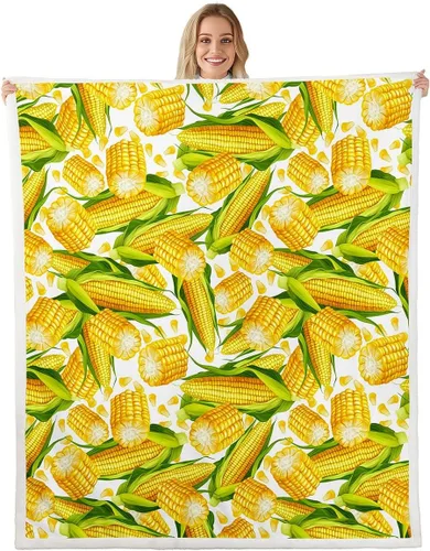 Vista 16 de Clouds and Sun Throw Flannel Blanket,Rain Stars Fleece Throw Blanket for Home Decor Sofa Couch,Cartoon Style Fleece Blankets,40"x50