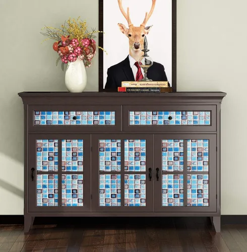 Vista 3 de Livelynine Papel tapiz impermeable para pared de baño, ducha, papel adhesivo decorativo autoadhesivo para pegatinas de muebles, azulejos de cocina