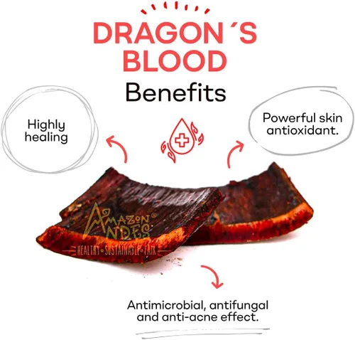 Vista 7 de Amazon Andes Sangre de Grado (Sangre de Grado) - 100% Sangre de Dragón - Elaborado a partir de Árboles Croton Lechleri - Sin transgénicos