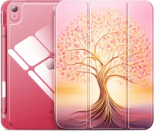 Vista 22 de INFILAND Compatible con Funda para iPad A16 de 11ª Generación de 11 Pulgadas 2025, Funda para iPad de 10ª Generación de 10.9 Pulgadas 2022, Funda