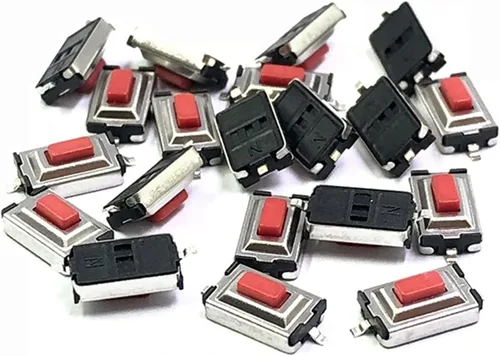 Vista 4 de GATSUN Power Switch Button Tact Touch Micro Switch 3X6X2.5 Tactile Push Button Switch 3 * 6 * 2.5 mm SMD 2 Pin Car Remote Control Key Button Switch