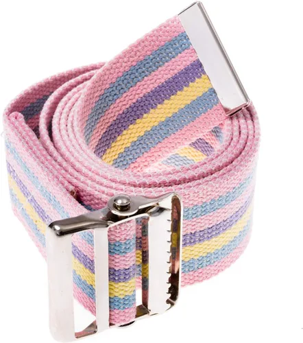 Vista 9 de COW&COW Cinturón de transferencia y marcha con hebilla de metal, ayuda de transferencia para caminar y estar de pie para cuidador, enfermera, Beige