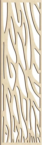 Vista 8 de Ekena Millwork WALW10X25X0250BRICH Bristol Paneles de pared decorativos de madera con calado, 9 3/8 pulgadas de ancho x 24 3/8 pulgadas de alto