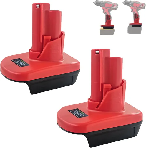 Vista 8 de para M18 a para adaptador de batería M12, para convertidor Milwaukee de 18 V a 12 V, convertidor para batería Milwaukee de 18 V a herramientas