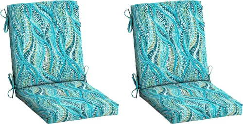 Vista 96 de Arden - Cojín para silla de comedor al aire libre, 20 x 20 pulgadas, resistente a la lluvia y a la decoloración, Salome Tropical