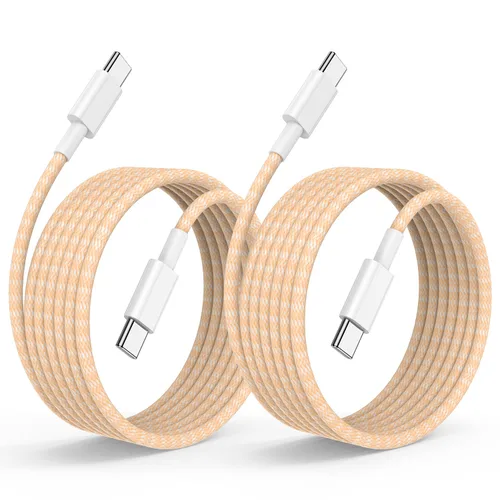 Vista 8 de Cable de carga rápida USB C a C de 10 pies, cable de carga largo tipo C a USB C para Apple iPhone 17 Pro Max/17 Air/16 Pro/15 Plus, MacBook Pro