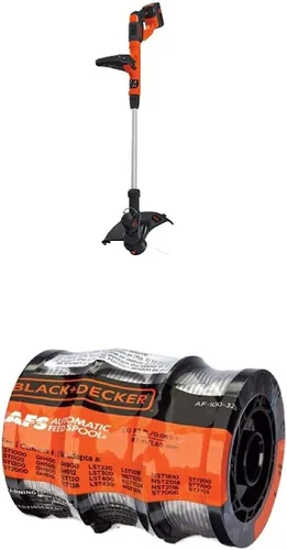 Vista 4 de BLACK+DECKER Cortadora/bordeadora de hilo de 40 V MAX con línea de recorte, 30 pies, 0.065 pulgadas (LST140C y AF-100-3ZP)