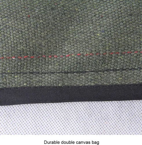 Vista 6 de KIKIGOAL Wing Chun Kung Fu Bolsa de pared Kick Boxing Striking Canvas Punch Bag Bolsa de arena