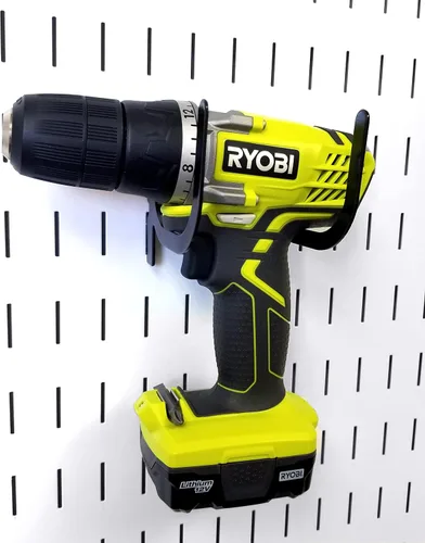 Vista 2 de Wall Control Gancho en U ranurado para tablero de clavijas Wall Control solamente, alcance de gancho de clavija de 4 pulgadas, paquete de 2 ganchos