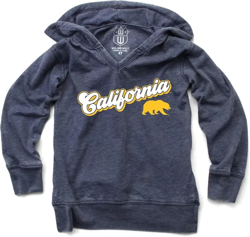 Vista 26 de Wes and Willy NCAA Camiseta con Capucha de Cuello en V para Niñas
