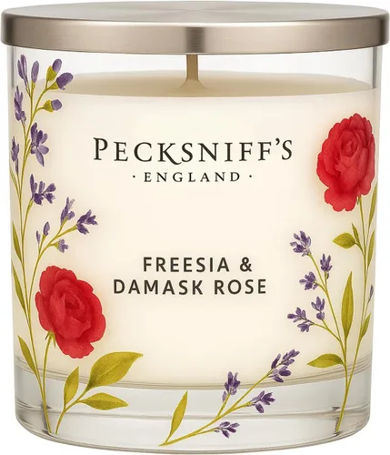 Vista 41 de Pecksniffs - Vela perfumada de ámbar negro y madera Oud 1 mecha, 6.49 onzas