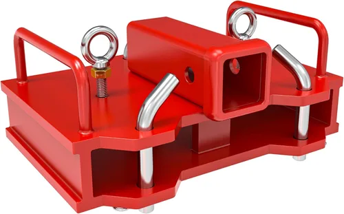 Vista 10 de YINTATECH Abrazadera en enganche de remolque tractor cubo de bola remolque receptor enganche 2 "adaptador de montaje de enganche para Deere Bobcat