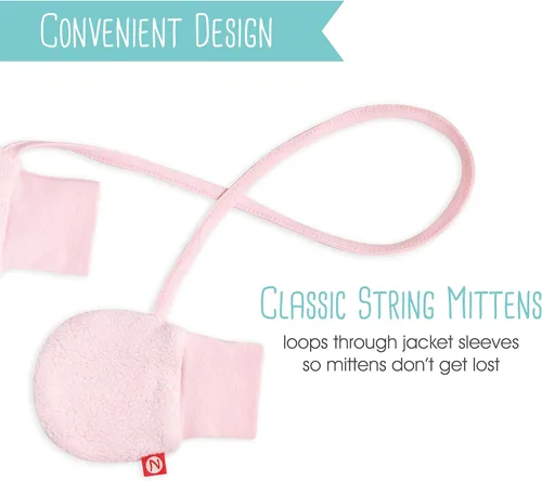 Vista 8 de Zutano - Manoplas de forro polar para niños bebé