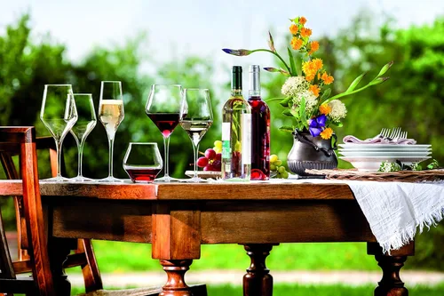 Vista 6 de Luigi Bormioli Supremo Pinot Noir - Juego de 2 copas de vino sin tallo, 15.25 onzas, transparentes