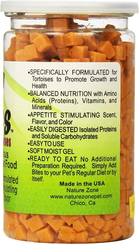 Vista 2 de Nature Zone Snz54661 - Alimento húmedo suave con sabor a melón para tortuga, 9 onzas