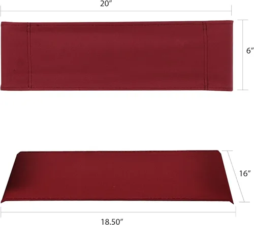 Vista 11 de Casual Home Lona de repuesto para silla de director, color verde oliva