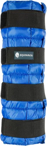 Vista 19 de Equinavia Cool Relief Therapy - Par de botas de hielo para caballos, paquete de gel con correas ajustables, 16.5 x 15.5 pulgadas, con bolsa de Negro