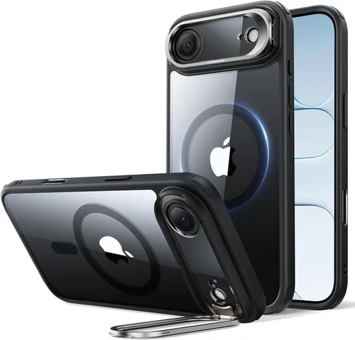 Vista 70 de ESR Funda para iPhone 15 Pro Max, Compatible con MagSafe, Funda Protectora de Grado Militar, Funda de Teléfono con Soporte Stash Integrado, Cubierta