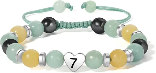 SIXFOX Dainty Link Charm Bracelet For Women Trendy Pearl Beaded Bracelet With Natural Adjustable Statement Bracelet Jewelry Gifts for Bridesmaid