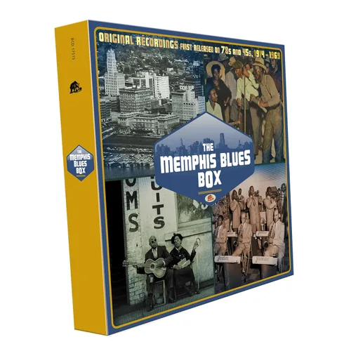 Vista 4 de The Memphis Blues Box Original Recordings First Released On 78s And 45s, 1914-1969