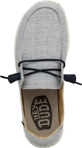 Vista 6 de Hey Dude - Mocasines con estampado Wendy Rosa antigua