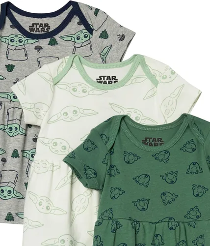 Vista 2 de Tienda Essentials Disney Star Wars Vestidos de princesa para niña paquete de 3