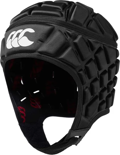 Canterbury Protector de cabeza unisex Raze Rugby | Gorra Scrum, cobertura completa | Correa de barbilla de borde suave | Orificios diseñados para