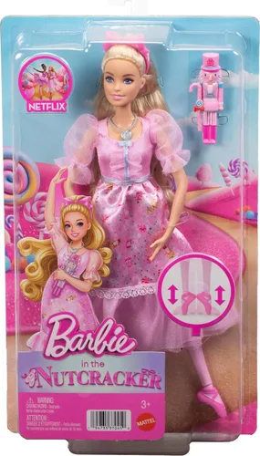 Vista 7 de Barbie en el cascanueces Clara Ballerina Doll