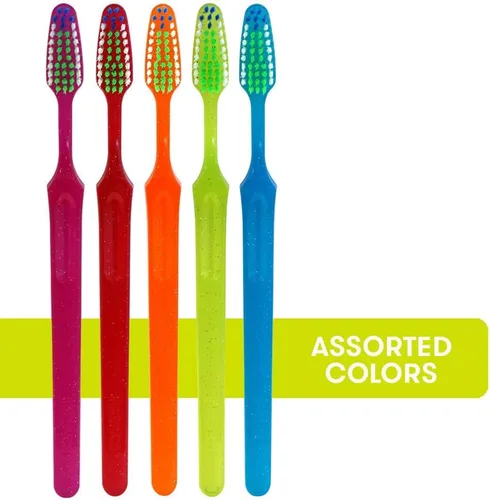 Vista 3 de Reach Crystal Clean - Cepillo de dientes con cerdas firmes, 1 unidad, paquete de 6