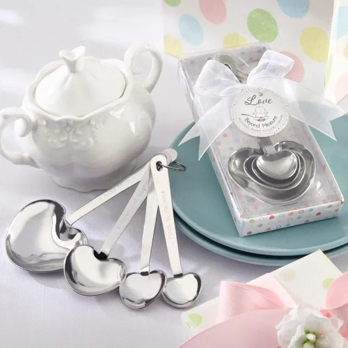 Vista 8 de Kate Aspen Measuring Spoons Baby Shower Favor