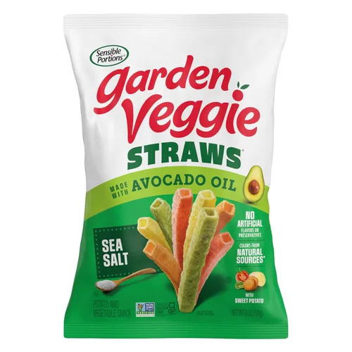 Vista 9 de Sensible Portions Garden Veggie - Pajitas de canela, 6 onzas