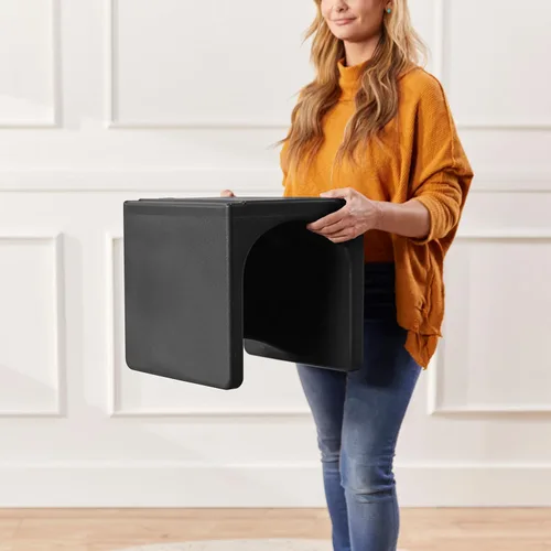 Vista 163 de ECR4Kids Tri-Me 3 en 1 silla cubo, muebles para niños, gris claro