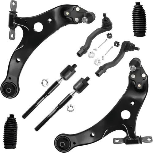 Vista 306 de Detroit Axle - Kit de brazos de control delanteros 2WD de 8 piezas para Ford F-150 Lincoln Mark LT 05-08, 4 brazos de control superior e inferior