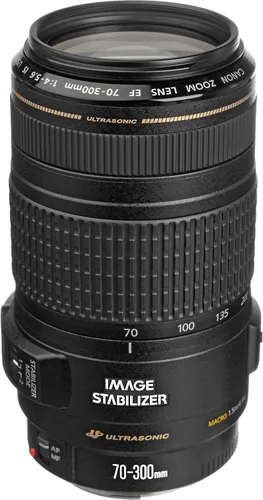 Canon EF lente f/4-5.6 IS USM de 70 mm a 300 mm para cámaras Canon EOS SLR