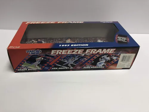 Vista 8 de Mike Piazza Los Angeles Dodgers FREEZE FRAME juego de figuras de acción 1997 SLU Edition