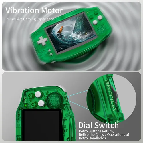 Vista 7 de RG34XX Retro Handheld Game Console 3.4" IPS Screen 32G Linux 64-bit System RG 34XX Portable Video Gaming Console Support WiFi Bluetooth,Streaming,HD