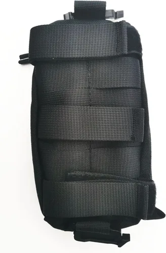 Vista 4 de Mochila para correa de hombro bolsa de accesorios, bolsa táctica Molle multifuncional militar EDC bolsillos para herramientas pequeñas bolsas