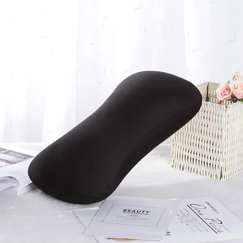 Vista 7 de Almohadas de microperlas divertidas de 15 x 8 pulgadas para dormir de lado, almohadas de cuello de microcuentas suaves para dormir, diseño