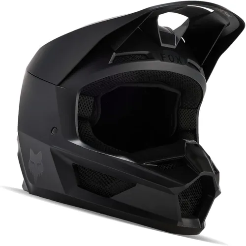 Vista 9 de Fox Racing Casco de motocross unisex V1 Core para bicicleta de tierra, azul, XS