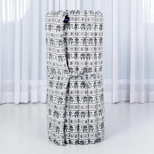 Vista 235 de Leewadee colchón tailandés enrollable para cama de invitados, tapete de yoga, para masaje tailandés, ecológico, orgánico y natural.